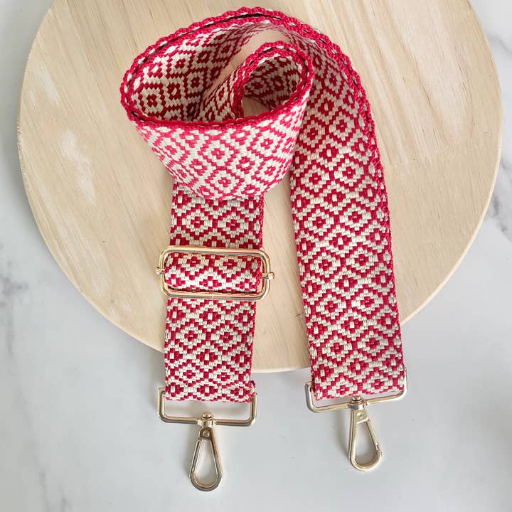 MODish Design Co - Wholesale Bag Strap - Women's - Trellis Bag Strap - Red