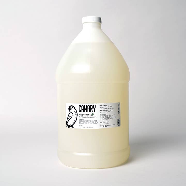 Canary Clean Products - Vente Bains de bouche - Concentré de rince-bouche en vrac, 1 gallon0
