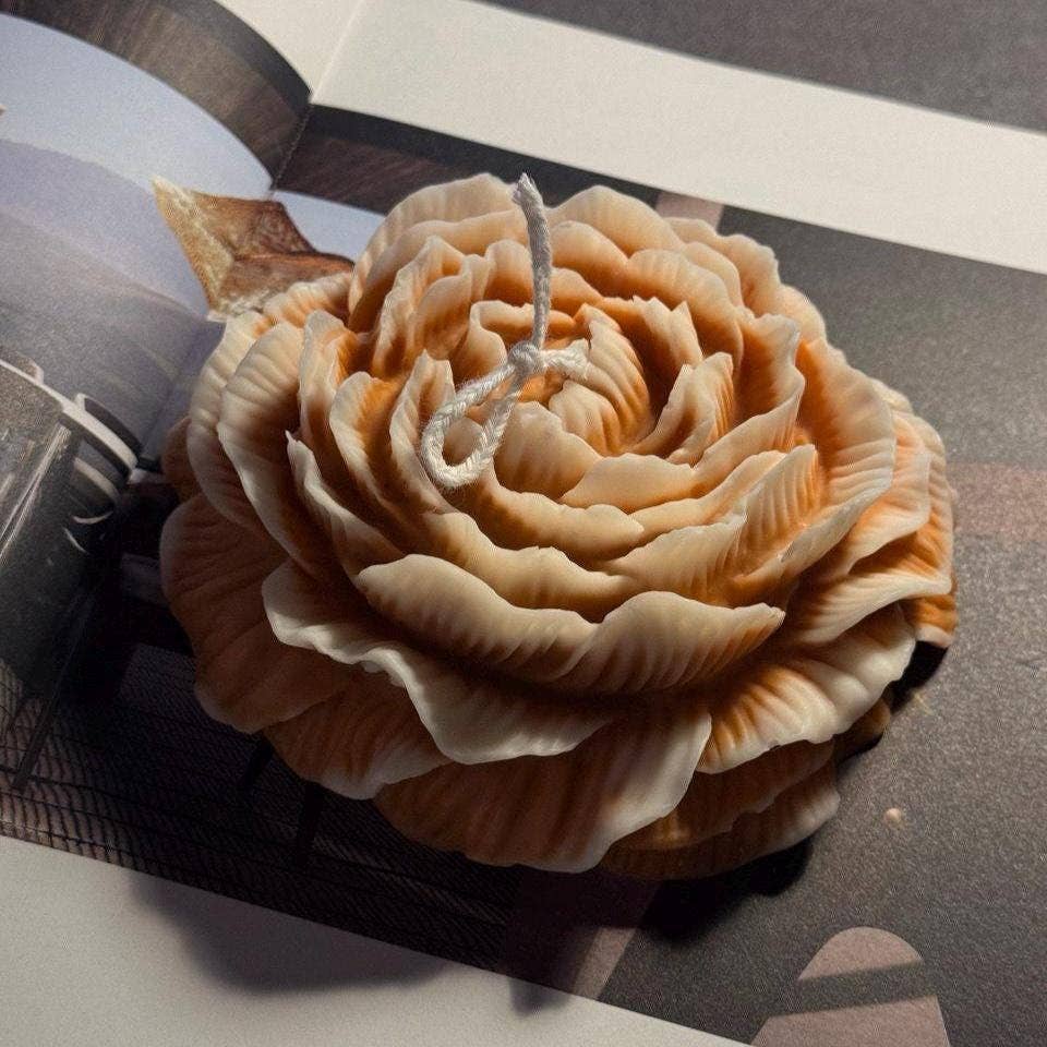 Karly’s Candles – wholesale Novelty candle – Peony Flower Soy Wax Candle Favors for Events7