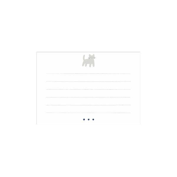 Katt Fancy små kort (Set om 10) för wholesale av Paula & Waffle