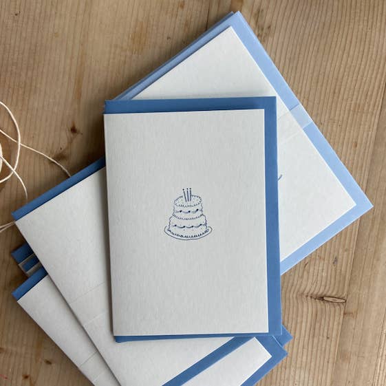 La Belle Saison – wholesale Birthday card – Premium Happy birthday A6 cake card1