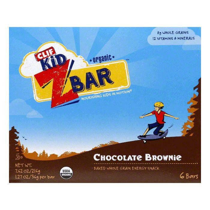 Clif Bar Organic ZBar Chocolate Brownie, 7.62 OZ for wholesale by KeHE Distributors, LLC