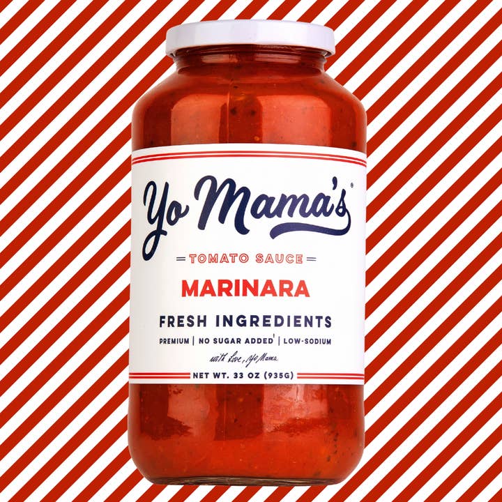 Yo Mama's Foods - Wholesale Pasta sauce - 33 OZ Yo Mamas Original Marinara1