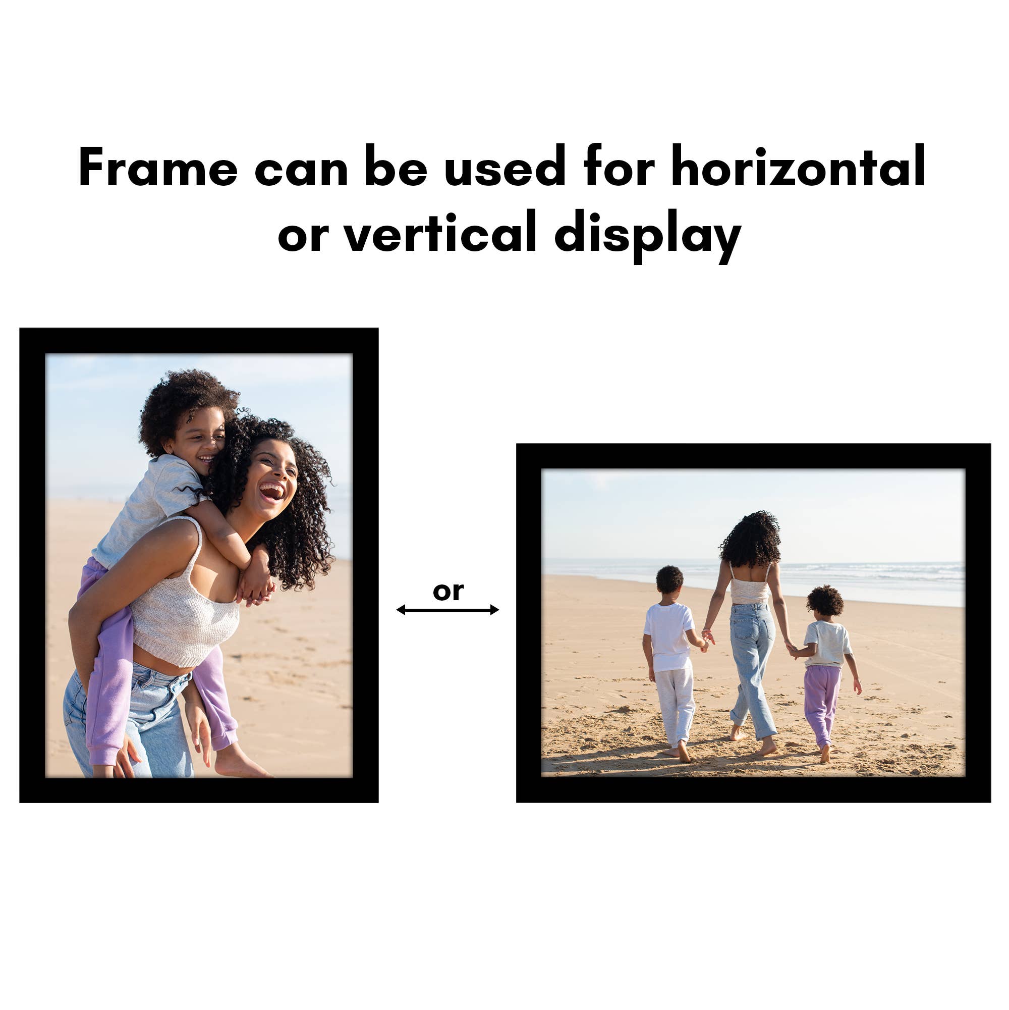 Americanflat - Wholesale Picture Frame - Americanflat 5 Pack Picture Frames With Mat Plexiglass Cover155