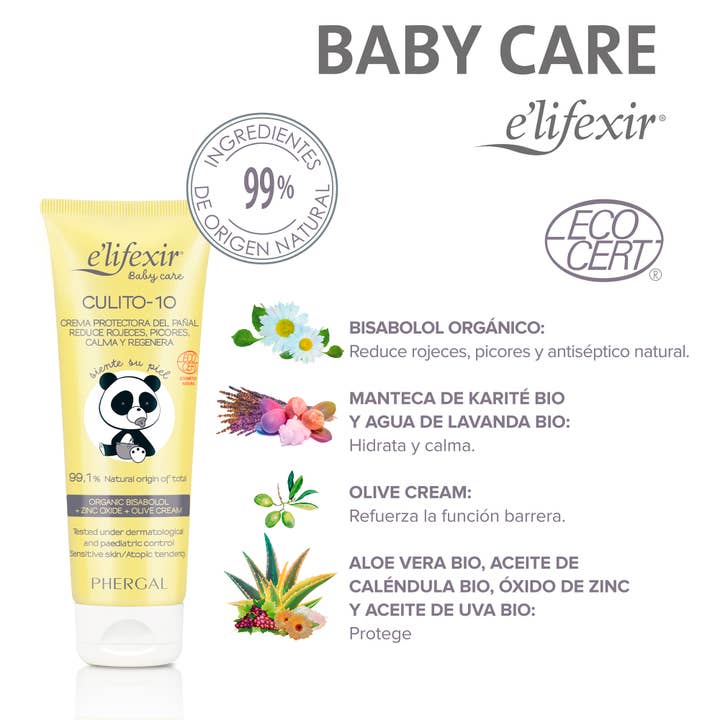 Laboratorios Phergal - Wholesale Diaper Cream - Elifexir Baby Care Culito 10 Skin Diaper Protective Cream3