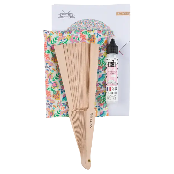 Com'1 Idée - Wholesale DIY Craft Kit - Large Fan Kit | Phoebe Amelia2
