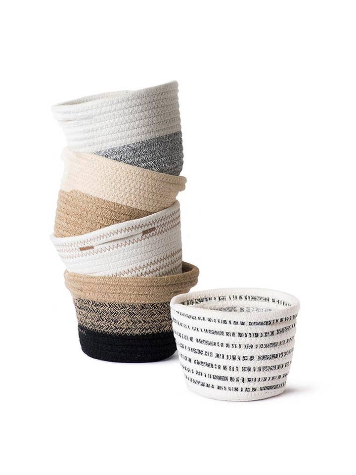 SoftWeave Planters 6 ″, Blandat fodral, Uppsättning av 5 för wholesale av SuperMoss