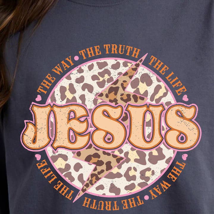 Le Chemin La Vérité La Vie Transfert en Couleur Complète pour la vente par RBA Transfers