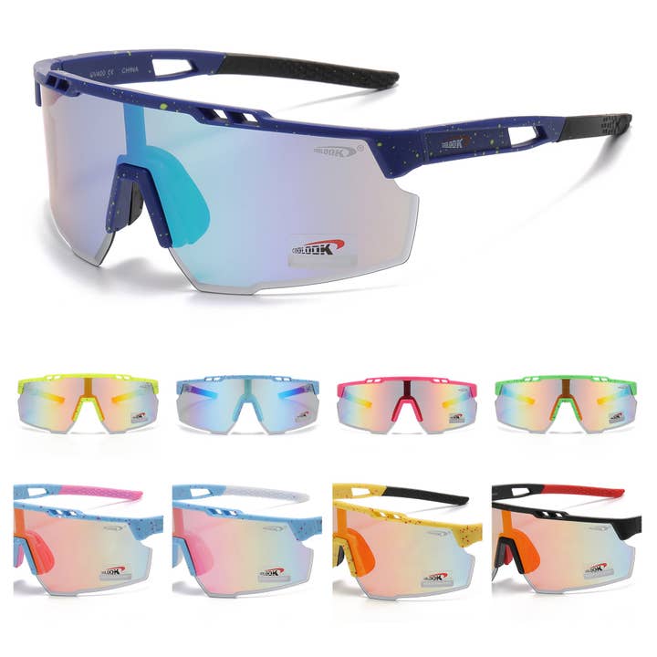 Coolook Shield Wrap Around Zonnebril Groothandel CL10996-1 voor wholesale door Hot Sunglasses Wholesale