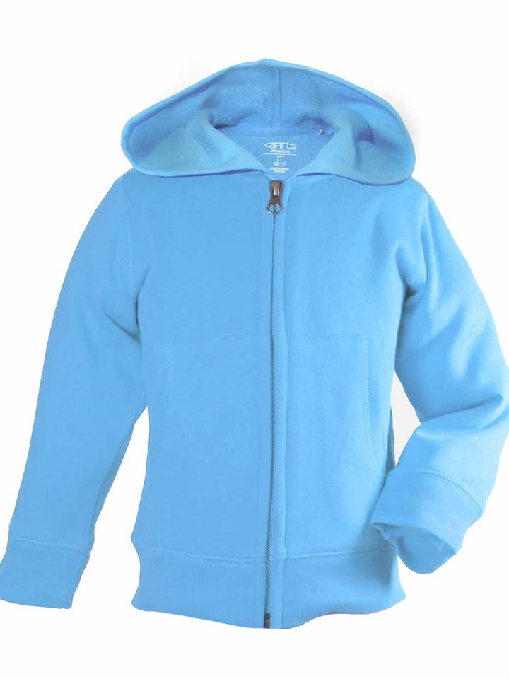 Henry - Unisex Toddler and Youth Full Zip Hoodie for wholesale by Garb, Inc.