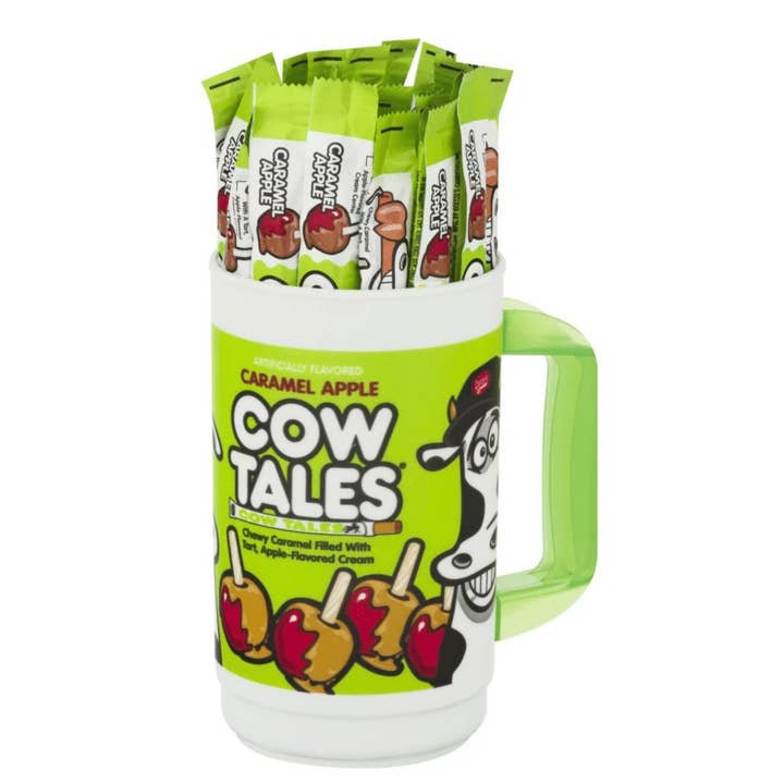 O'Shea's Candies Sweet Shop - Wholesale Caramel - Nostalgic 1984 GOETZ CARAMEL Apple CowTales® 100ct w/Tumbler1