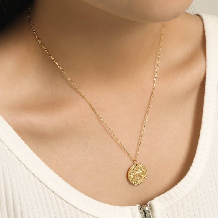 Love Local Jewelry - Wholesale Pendant/Charm Necklace - Taurus / Stier