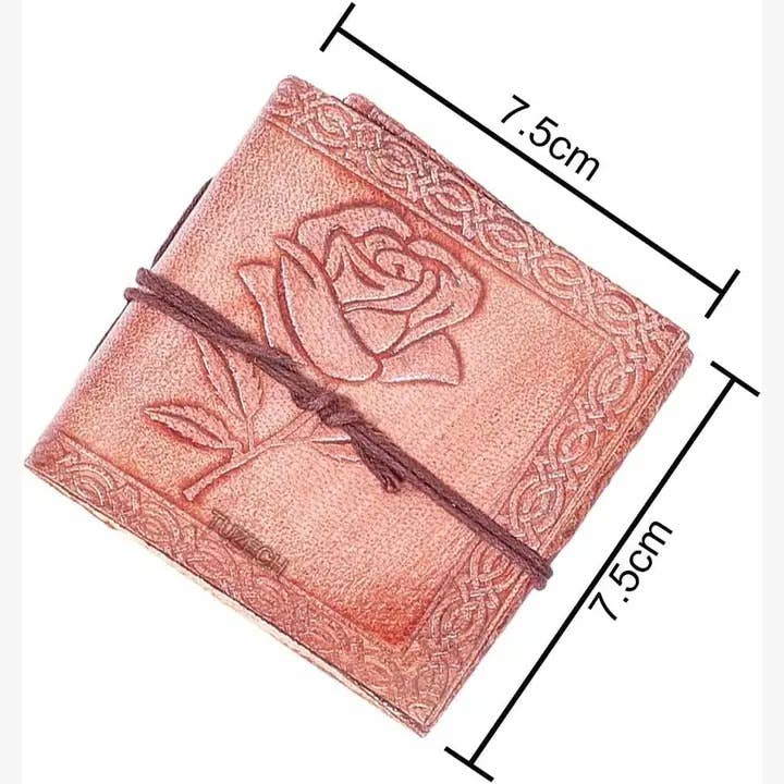 Tuzech Leather - Vendita all'ingrosso Diari/agende - Mini diario compatto in pelle vintage fatto a mano14