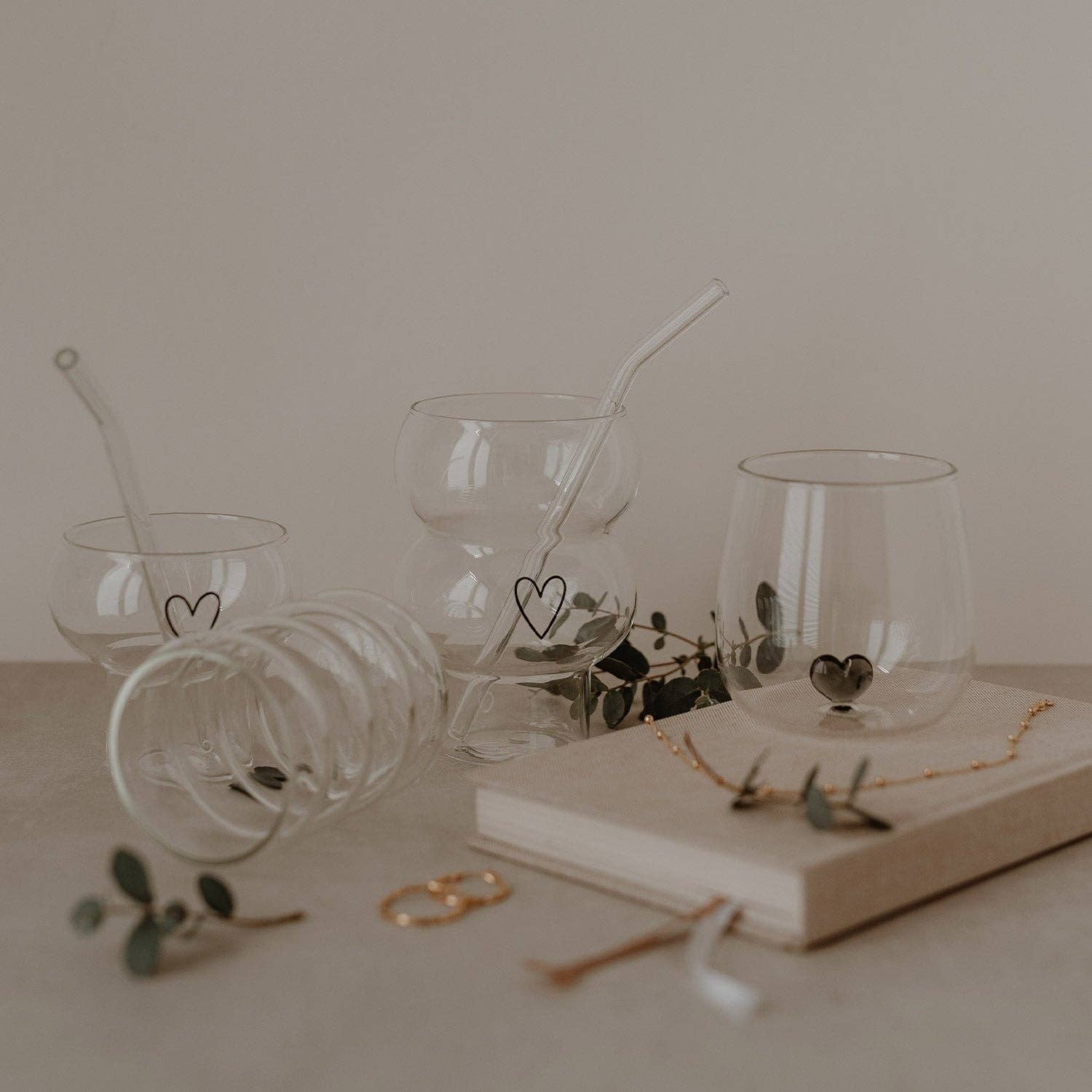 Eulenschnitt - Wholesale Drinking Glass/Cup - Bubbles Glass Blank (PU = 6 pcs)10