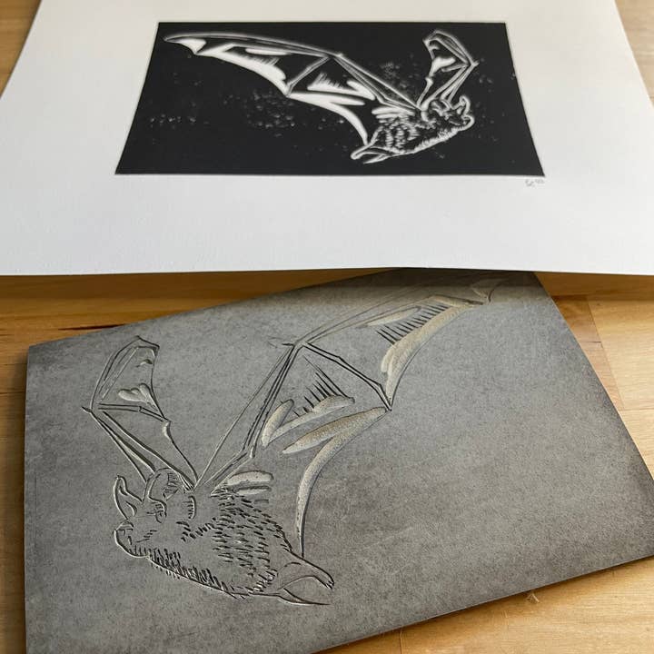 Fiber & Brimstone - Wholesale Art Print - Bat II4