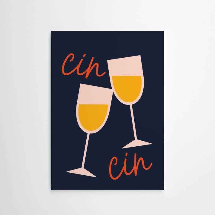 Graphic Factory - Wholesale Art Print - Cin Cin - Print1