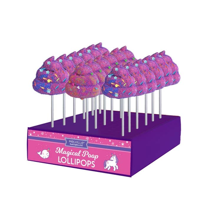 Sucettes Magical Poop - Assorties pour la vente par Melville Candy Company