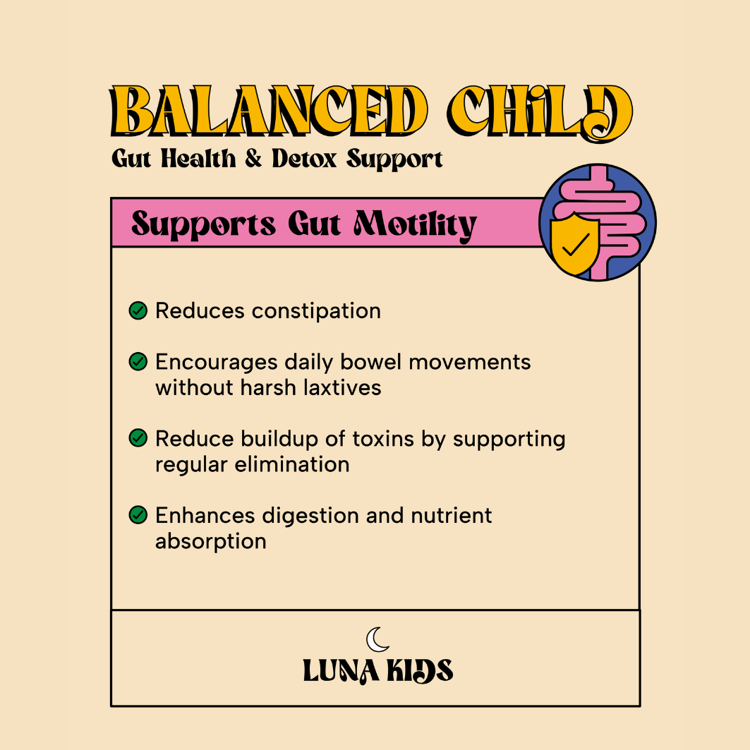 SubLuna - Wholesale Oral Supplement/Vitamin - Balanced Child: Detox & Gut Gummy8