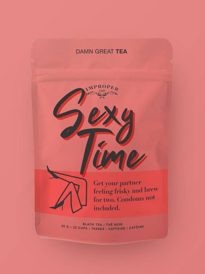 Sexy Time Black tea for wholesale by Improper Co. (No duties | Ships from CAN/USA)