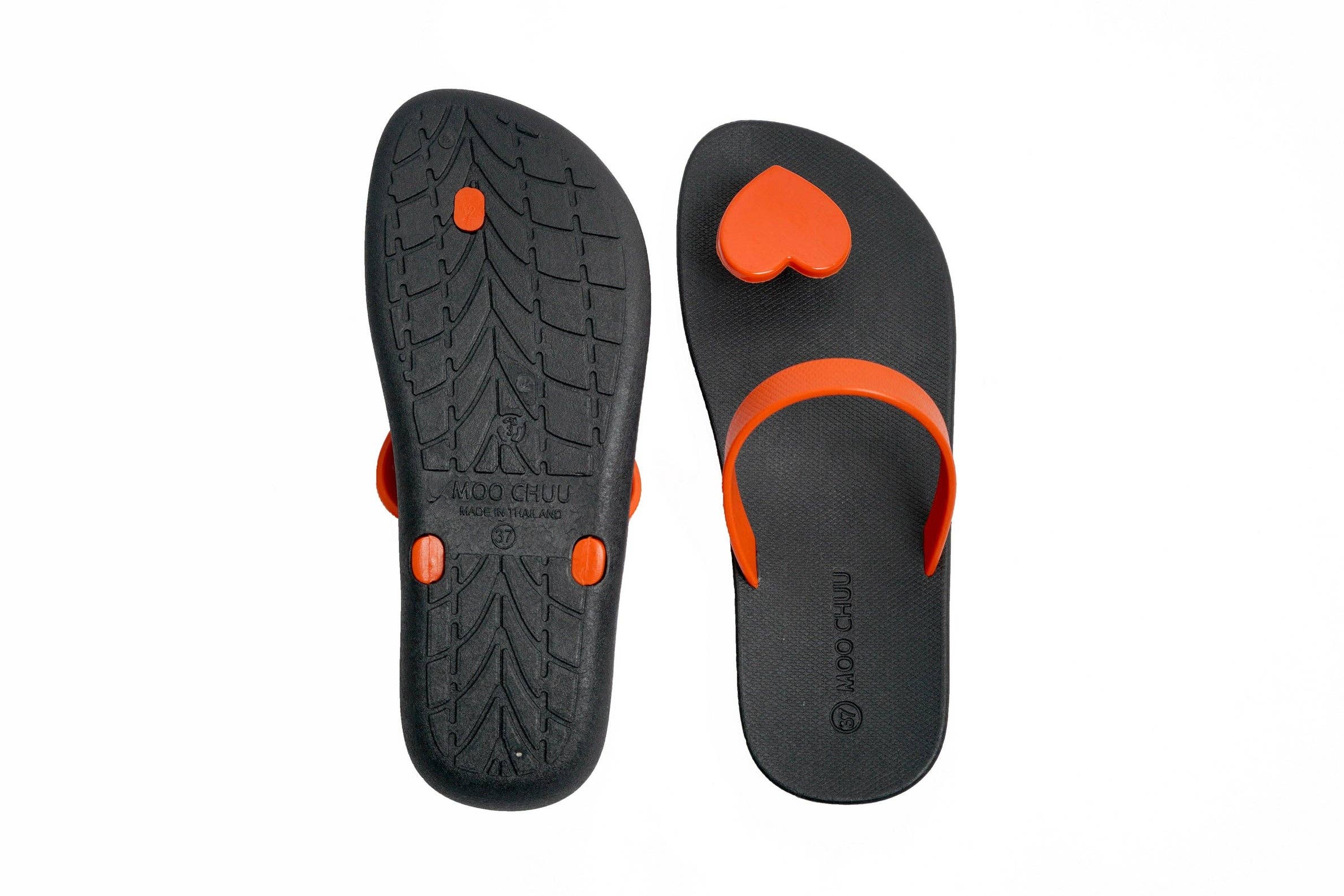 MOO CHUU UK – wholesale Flip Flops – Women’s – Sweety Heart Flipflops - Choose Your Own Colour Way - Eco7