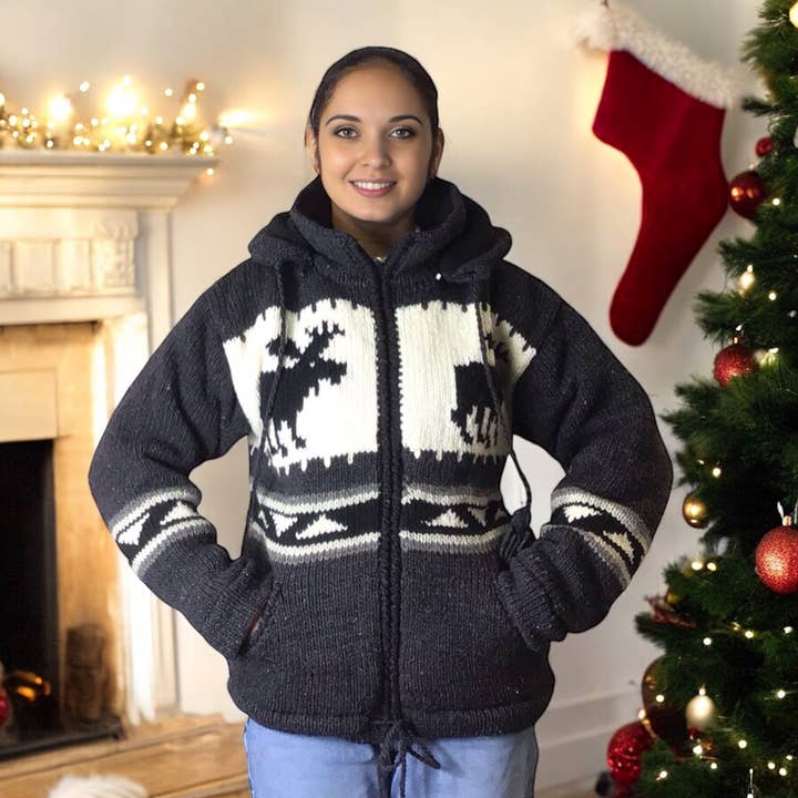 OLDTRIBES™ Wool Canadian Moose for wholesale by OldTribes