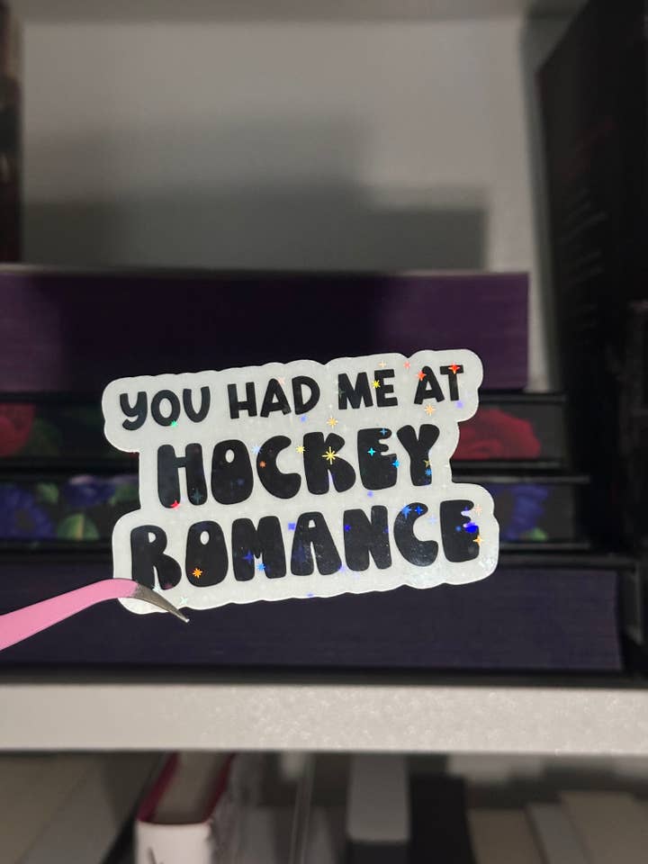 Adesivo romantico di hockey per la vendita all'ingrosso da parte di Brinnvill Books