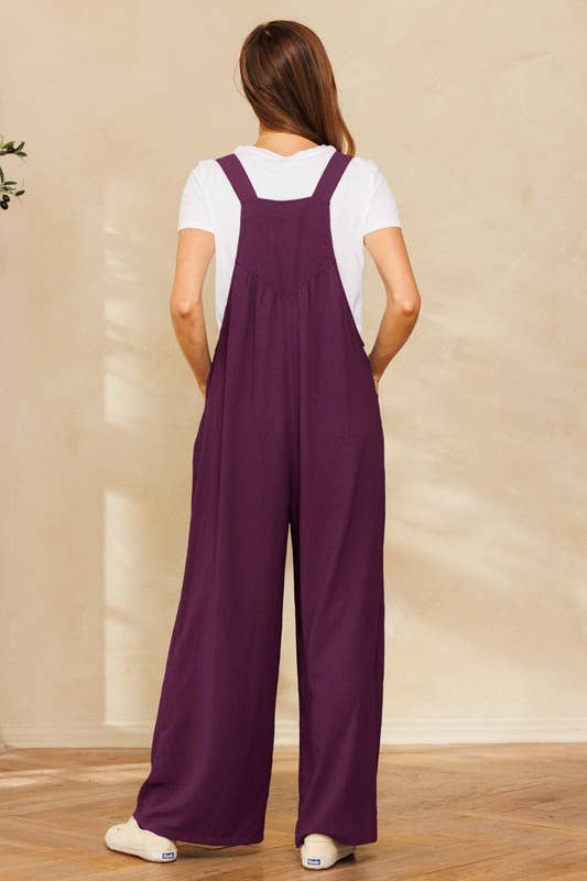 Oddi – wholesale Jumpsuit – Women's – Solid Button Sling Jumpsuit22