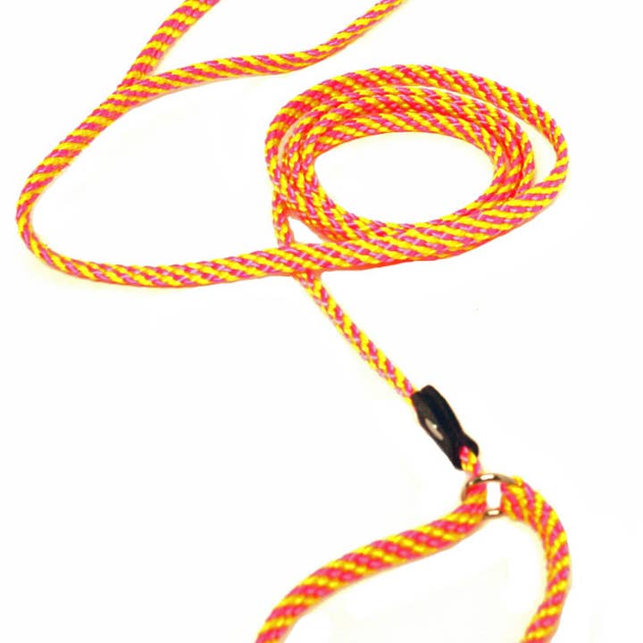Lone Wolf Pets - Wholesale Pet Leash - Dog - 1/4" Flat Braid Slip Leads24