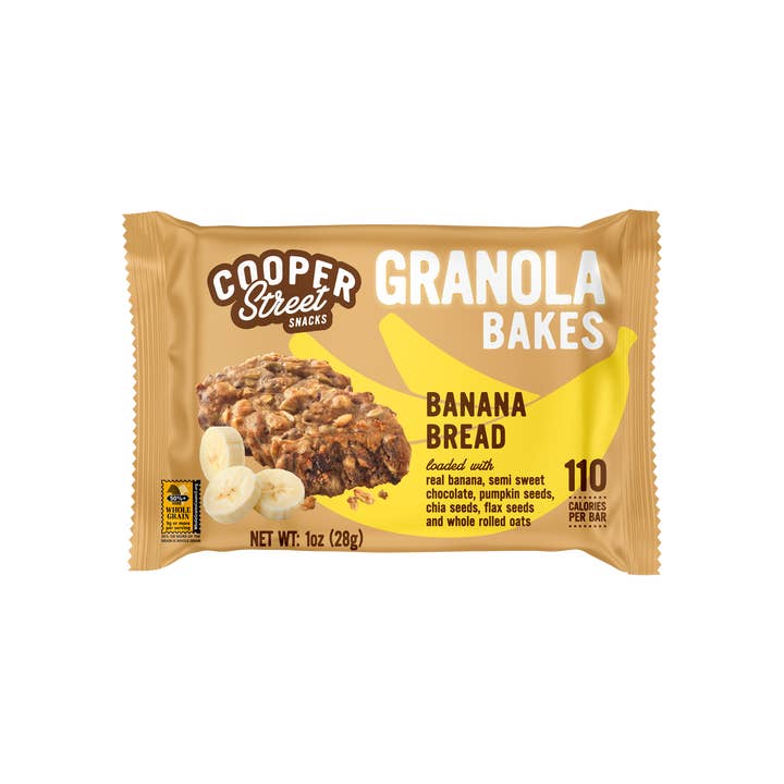 Cooper Street - Vente Barres de céréales - Granola cuit du pain à la banane1