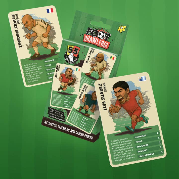 FootBrawlers | Leuk Voetbalspel | Sinterklaascadeautje | Troef voor wholesale door Bubblegum Stuff UK