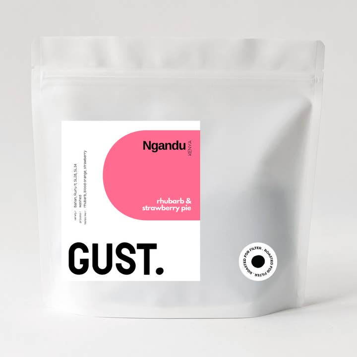 Gust Coffee Roaster - Wholesale Coffee Beans - Kenya - Ngandu AA 250G | filter roast0