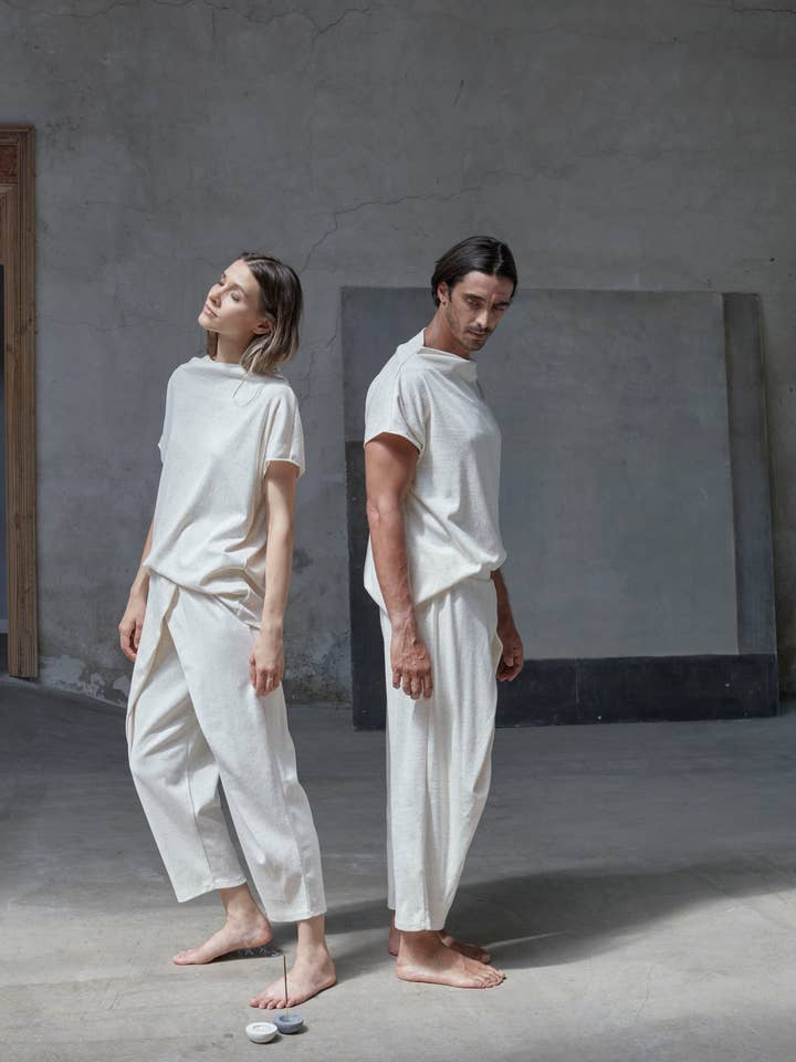 SHANTI FLOW TROUSERS for wholesale by BAV TAiLOR