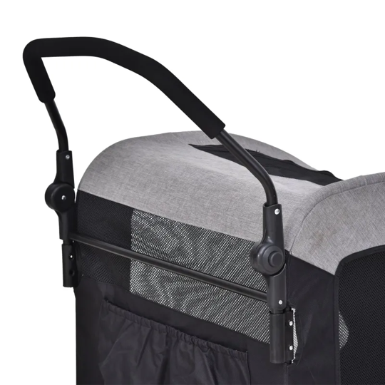 Furr-Baby Gifts - Wholesale Pet Carrier - Cat/Dog - Foldable Pet Stroller with Storage Pocket5