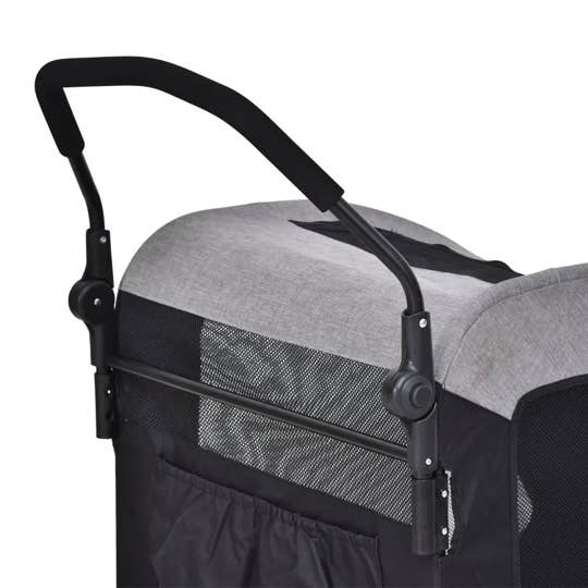 Furr-Baby Gifts - Wholesale Pet Carrier - Cat/Dog - Foldable Pet Stroller with Storage Pocket5