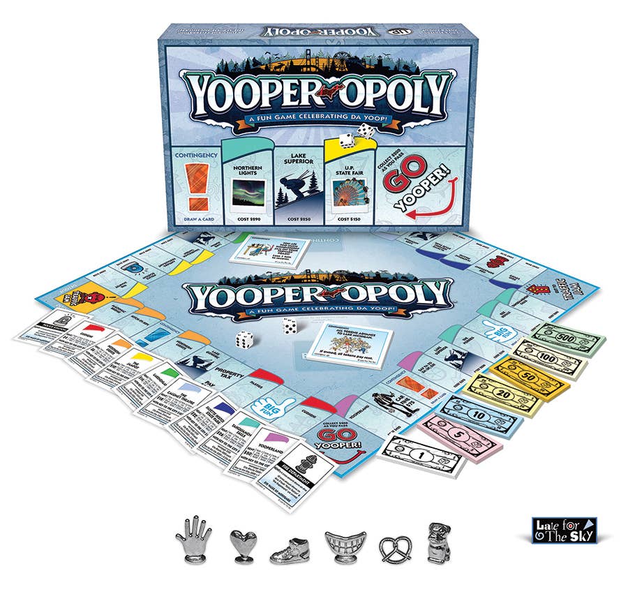 Outset Games and Cobble Hill Puzzles - Wholesale Board Game - Yooper-Opoly Board Game2
