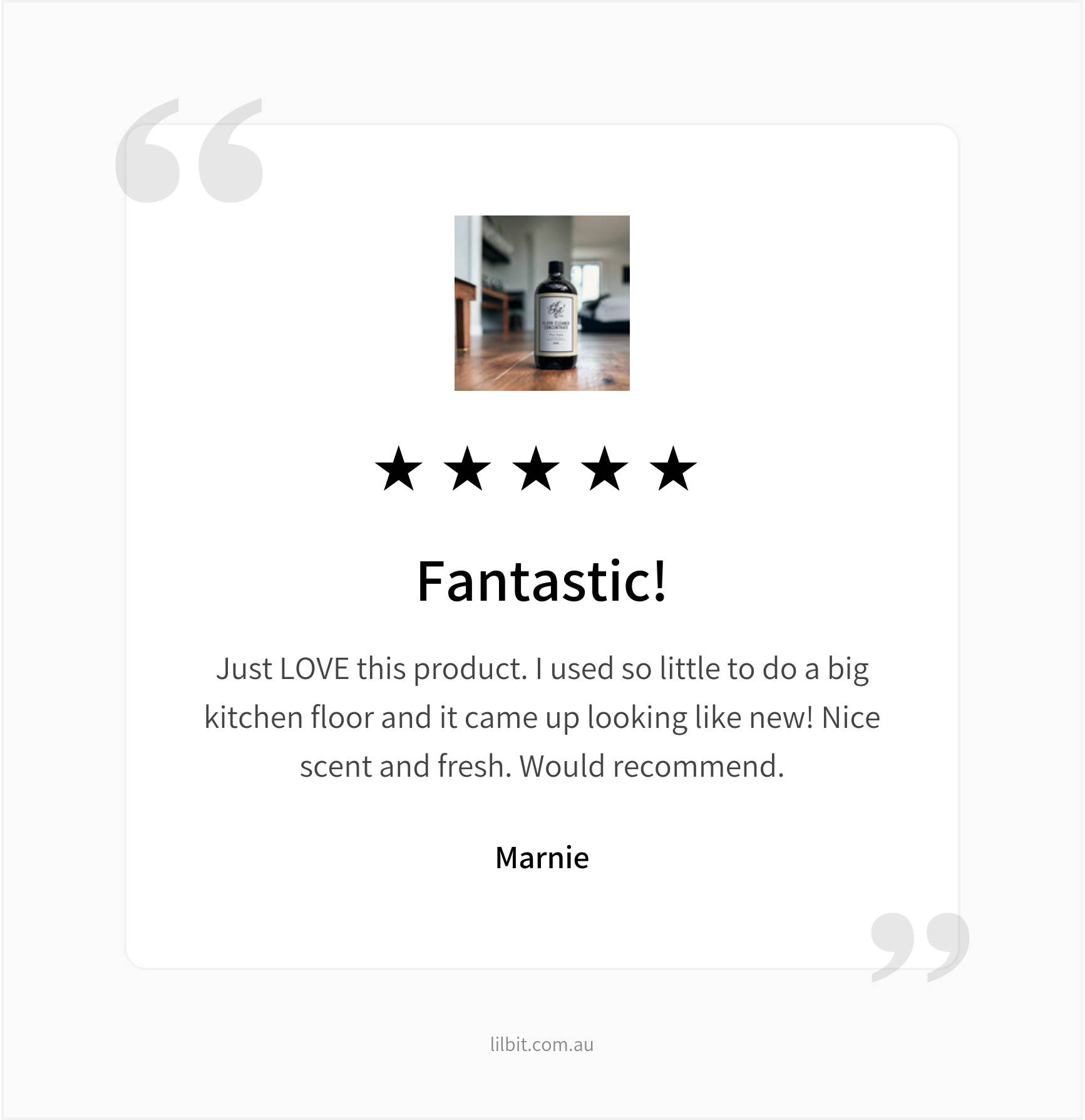 Lil'Bit Better - Wholesale Floor Cleaner - Concentrated Tea Tree Floor Cleaner 500ml - Natural6