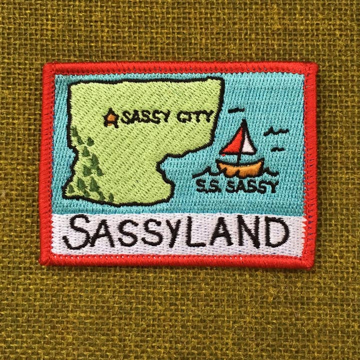 MBMB - Wholesale Patch - Sassyland- Iron On Patch