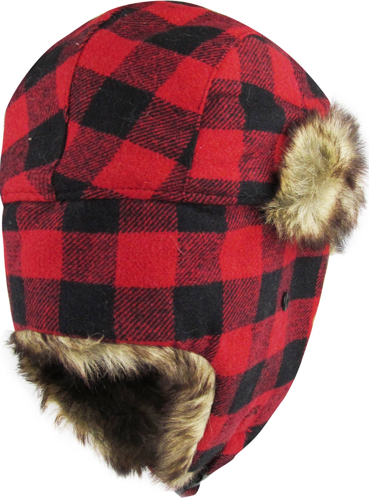 KBETHOS - Wholesale Trapper/Bomber Hat - Unisex - Buffalo Plaid Trapper21