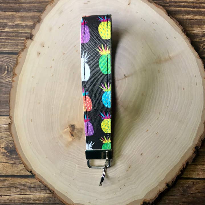 South Coast Sewn - Wholesale Keychain – Women's - Pineapple Wristlet Keychain1