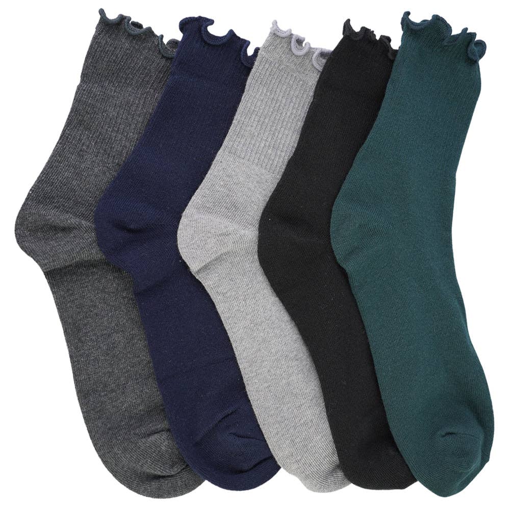LIMLIM - Wholesale Socks - Women's - FRILL SOCKS0