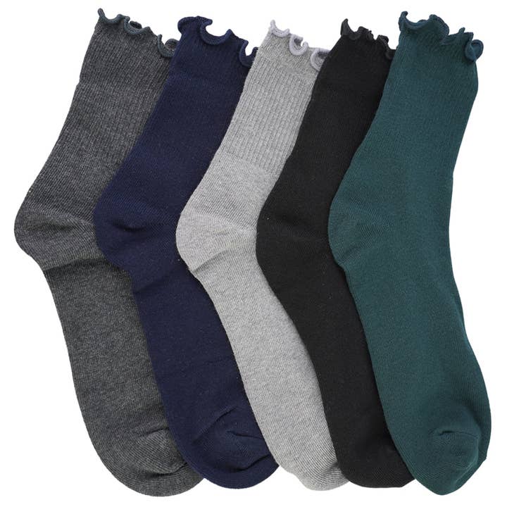 LIMLIM - Wholesale Socks - Women's - FRILL SOCKS