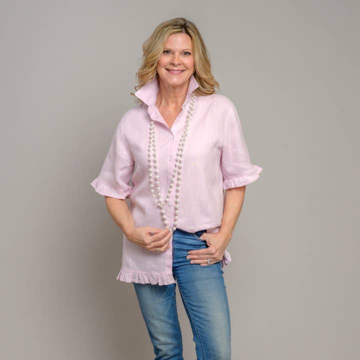 Camiseta Ryan - Oferta para venta al por mayor de Arte Italica & Crown Linen Designs