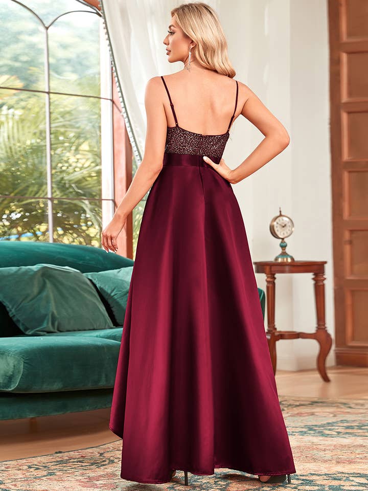 Ever-Pretty - Wholesale Gown - Women's - Sexy Backless Sequin Sparkly Prom Dresses