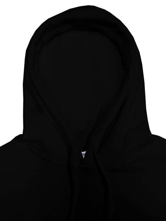 BLACK TRIANGLE PATCH HOODIE for wholesale by AllFamCo