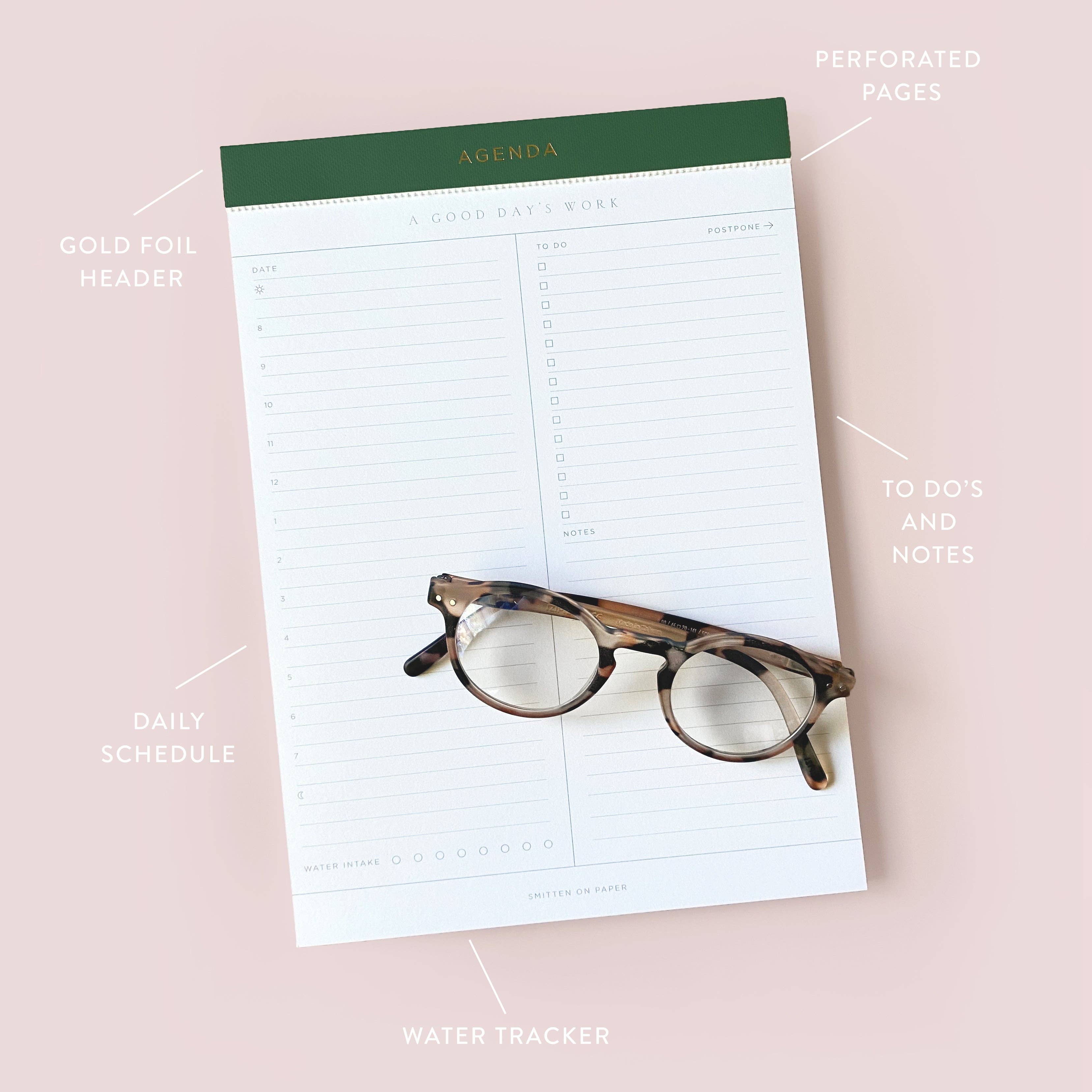 Smitten on Paper - Vente Agendas - Agenda Legal Pad2