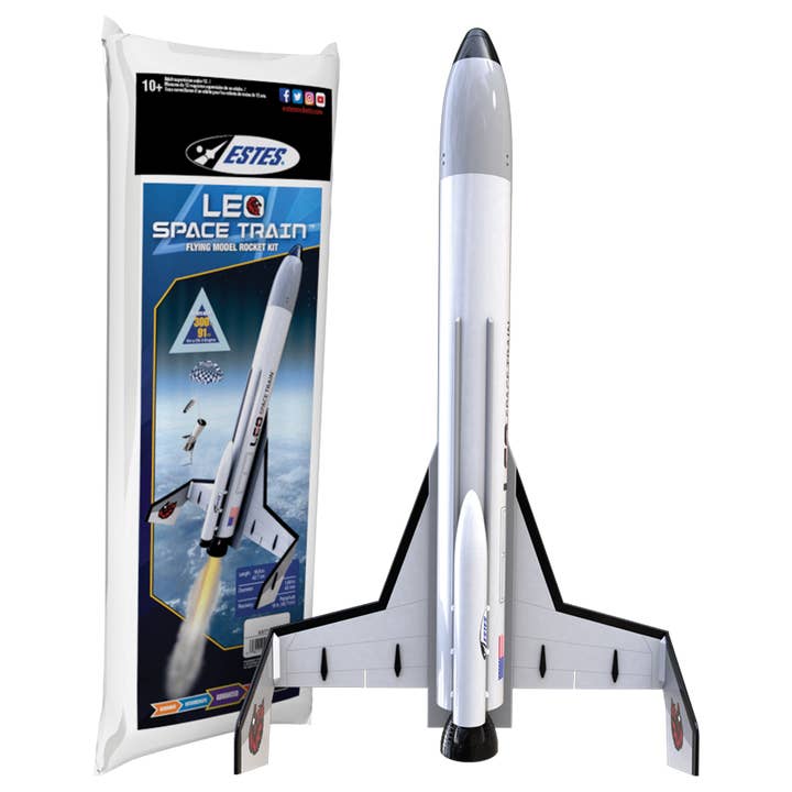 7285 Leo Space Train Rocket | Advanced | 300 ft 91 m for wholesale by Estes Rockets