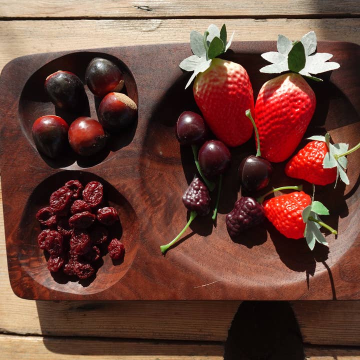 Gorgeous Walnut Serving Tray for wholesale by The Gant Collective