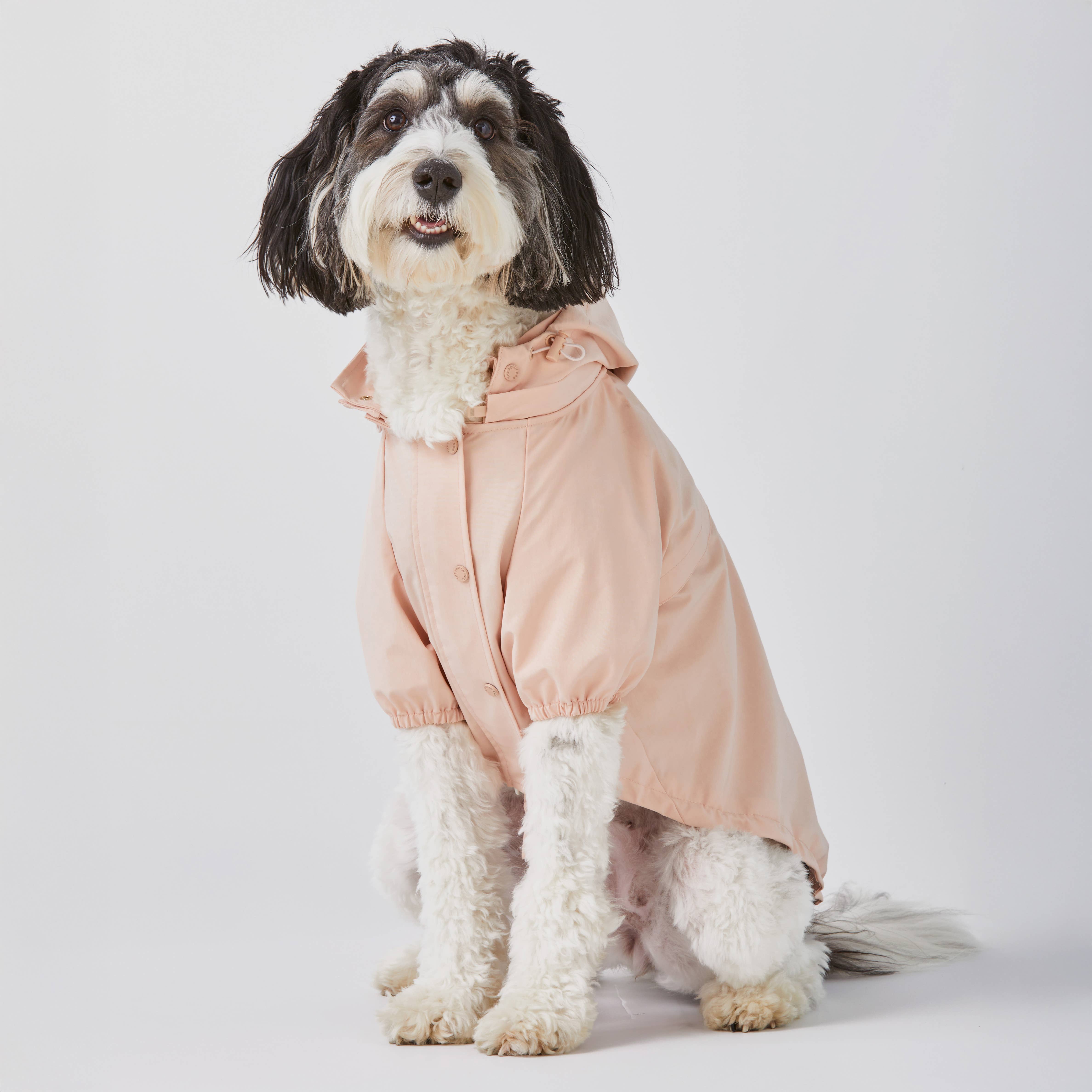 The Foggy Dog - Wholesale Pet Raincoat - Dog - Petal Pink Dog Raincoat4