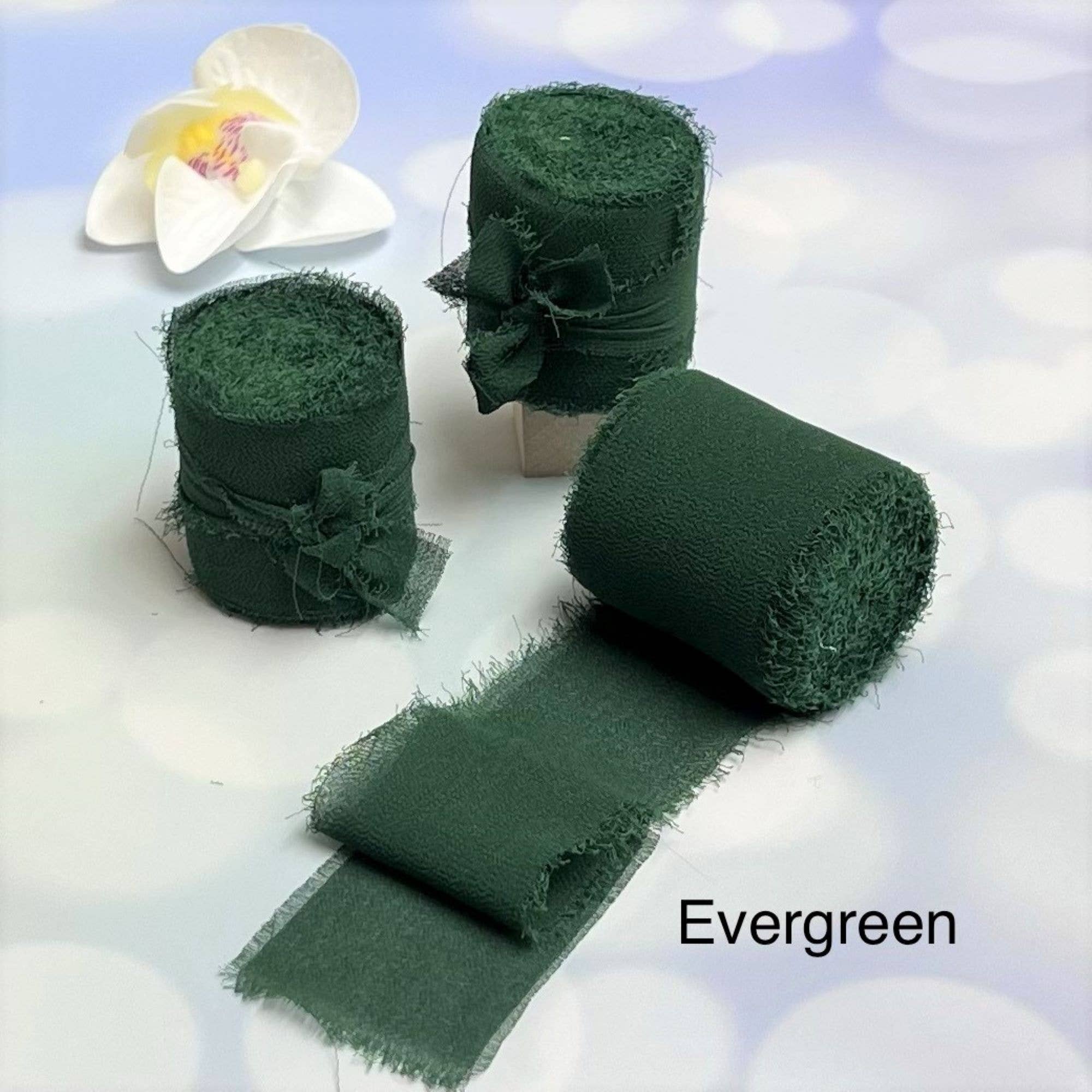 Cathayana - Wholesale Ribbon - Gift Wrapping - Handmade Fringe Chiffon Ribbon, Ribbon for Gift Wrapping5