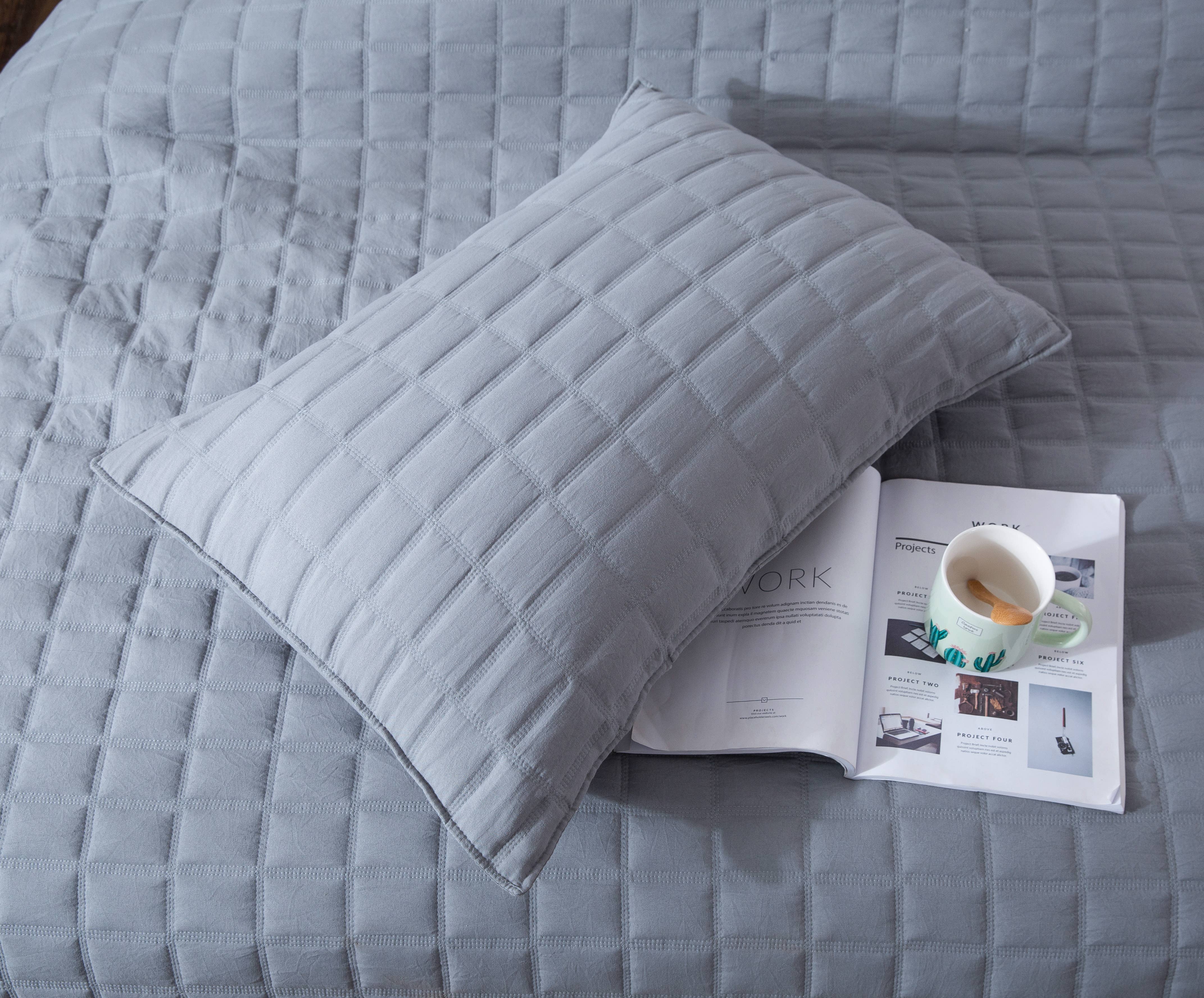 Kasentex - Wholesale Bedding Set - Reversible Quilt Set Pre-Washed Microfiber Super Soft3